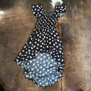 Target brand. Hi low romper. Has shorts in front with a dress in the back.